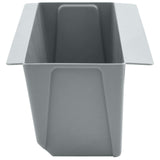 Flower Boxes for Euro Pallets 24 pcs Light grey 42037212