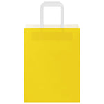 ZNTS Paper Bags 250 pcs with Handles Yellow 21x11x28 cm 4102007