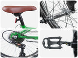 Kids Bike 20'' 6-Speed for 6-11 Years Old Green 42009568