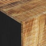 Sideboard with 2 Doors 90x33x75 cm Solid Wood Mango 352925