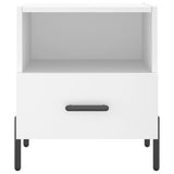 Bedside Cabinets 2 pcs White 40x35x47.5 cm Engineered Wood 827453