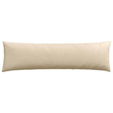 Sofa Pillows 2 pcs Cream 145 x 40 cm Fabric 42013832