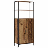 Highboard Old Wood 65 x 33 x 161 cm Engineered Wood 8013876
