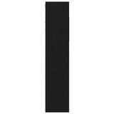 TV Cabinet Set 3 pcs Black Oak Engineered Wood 3333054