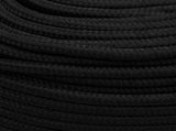 Multipurpose Utility Rope 8 mm 250 m Black Polyester 3473512
