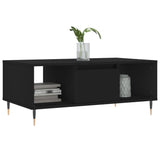 Coffee Table Black 90x50x36.5 cm Engineered Wood 830581