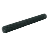 Chicken Wire Fence Steel with PVC Coating 10x1.5 m Green 143627