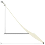 Retractable Awning Cream 250x150 cm Fabric and Steel 368760
