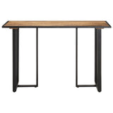 Dining Table 120 cm Rough Mango Wood 320689