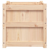Garden Planters 2 pcs Solid Wood Pine 837415
