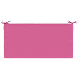 Seat Cushion SOEST 100% Polyester Pink 120 x 80 x 10 cm 946813