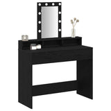 Dressing Table Black 100 x 41 x 140 cm Engineered Wood 865173