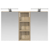 Bathroom Cabinet Set 3 pcs 80 x 10.5 x 50 cm Engineered wood 3403658