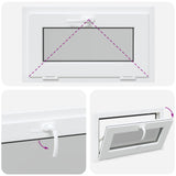 Basement Window Internal Colour White RISOR 65 x 40 cm 42047758