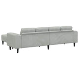 Living Room Couch 3 pcs Light Grey 3335122