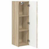 TV Wall Cabinet Sonoma 30 x 31 x 100 cm Engineered Wood 892313