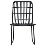 ZNTS 7 Piece Outdoor Dining Set Poly Rattan and Glass 3060247