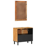 Bathroom Cabinet Set 2 pcs Natural 62 x 33 x 58 cm 3310012