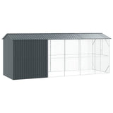 Bird Cage Anthracite 645 x 208 x 247 cm Galvanised Steel 3325154