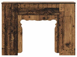 Fireplace Surround Old Wood 93 x 20 x 89 cm Engineered Wood 8006631