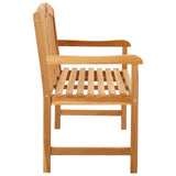 Handcarved Rose Bench 114 x 60.5 x 95 cm Solid Teak Wood 42030013