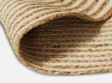 Area Rugs White 180 cm Jute 42010751