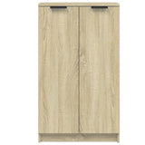 Shoe Cabinet Sonoma Oak 59x35x100.5 cm Engineered Wood 811442
