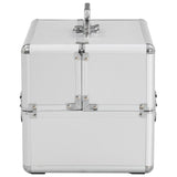 Make-up Case 22x30x21 cm Silver Aluminium 91828