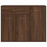 Sideboard Brown Oak 88x30x70 cm Engineered Wood 815368