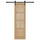 Sliding Door ORKDAL Brown 61 x 198.5 cm Solid Pine Wood 3333772