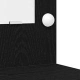 Dressing Table Black Oak 50 x 41 x 135 cm Engineered Wood 865038