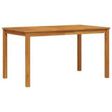 Garden Dining Set 5 pcs Brown Solid Acacia Wood 3375650