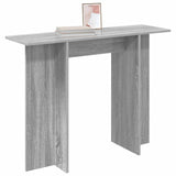 Console Table Grey Sonoma 100 x 30 x 75 cm Engineered Wood 8001172