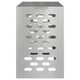 Air Conditioner Cover Silver 90 x 40 x 60 cm Galvanised Steel 865895