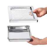 Ashtray Dustbin Hotel 45 L Stainless Steel 51092