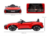 Audi Licensed 12V Kids Electric Ride-On, with Remote Control, Suspension System, Lights, Music, T3398P348315