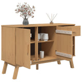 Sideboard OLDEN Brown 114x43x73.5 cm Solid Wood Pine 358606