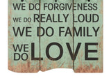 Wall-mounted Coat Rack with 6 Hooks 120x40 cm HAPPY LOVE 245855