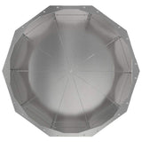 Planter Silver 60 x 60 x 50 cm Stainless Steel 883763