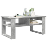 Coffee Table Concrete Grey 96 x 54 x 44 cm Engineered Wood 8000151