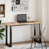 Table Top Rectangular 140x50x2 cm Solid Wood Acacia 4008754