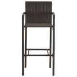 9 Piece Garden Bar Set Brown 3068019
