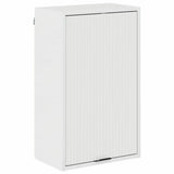Bathroom Cabinet with Door High Gloss White 39 x 23.5 x 65 cm 883388
