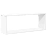 Wall Cube Shelf 4 pcs White 60x15x23 cm Engineered Wood 807134