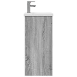 Bathroom Vanity with Sink Grey Sonoma 42 x 40 x 84.5 cm 890677