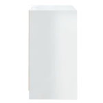 Sideboard High Gloss White 70x41x75 cm Engineered Wood 809752