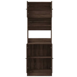 Kitchen Cabinet Brown Oak 60x50x180 cm Engineered Wood 3276643