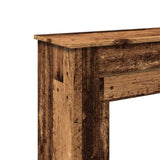 Fireplace Surround Old Wood 90x30x90 cm Engineered Wood 854596