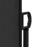Retractable Side Awning Black 200x1200 cm 4004849