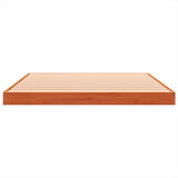 Bed Frame without Mattress Wax Brown 120x200 cm Solid Wood Pine 847151